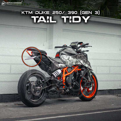 Tail Tidy/ Fender Eliminator Compact for KTM Duke 250| 390 Gen 3 (2024)