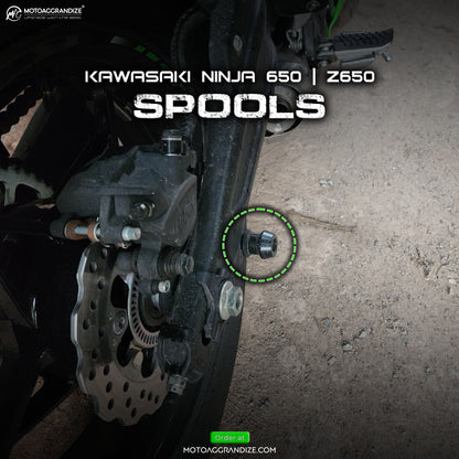 Spools (M8) for Kawasaki | Suzuki