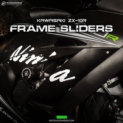 Frame Sliders / Crash Protectors for Kawasaki Ninja ZX10R